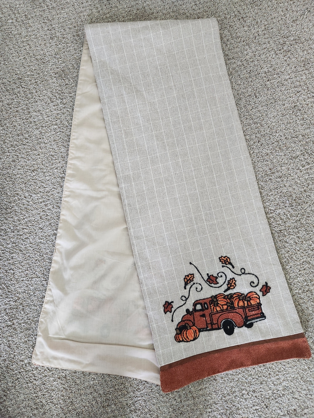 Fall Table Runner